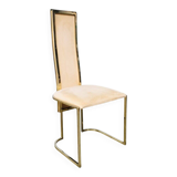 Hollywood Regency dining chairs from Belgo Chrom, 1970s, set of 8.
