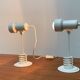 Vintage Postmodern Space Age Spring Table Lamps from Massive Lighting, 1980s, Set of 2