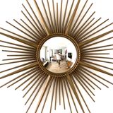 Mirror Chaty Vallauris vintage witch's eye 91cm