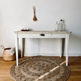 Patinated farmhouse table