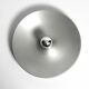 1960s round large Space Age Pop Art aluminum ceiling or wall lamp