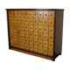 Dutch industrial apothecary's cabinet of the 20th century