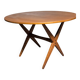 Vintage Scandinavian extendable teak table from the 1970s.