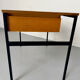 Vintage small desk designed by Pierre Paulin CM217 from the 1960s, wood and metal.