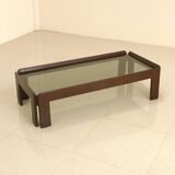 Wooden coffee table by Tobia & Afra Scarpa for Cassina 60s