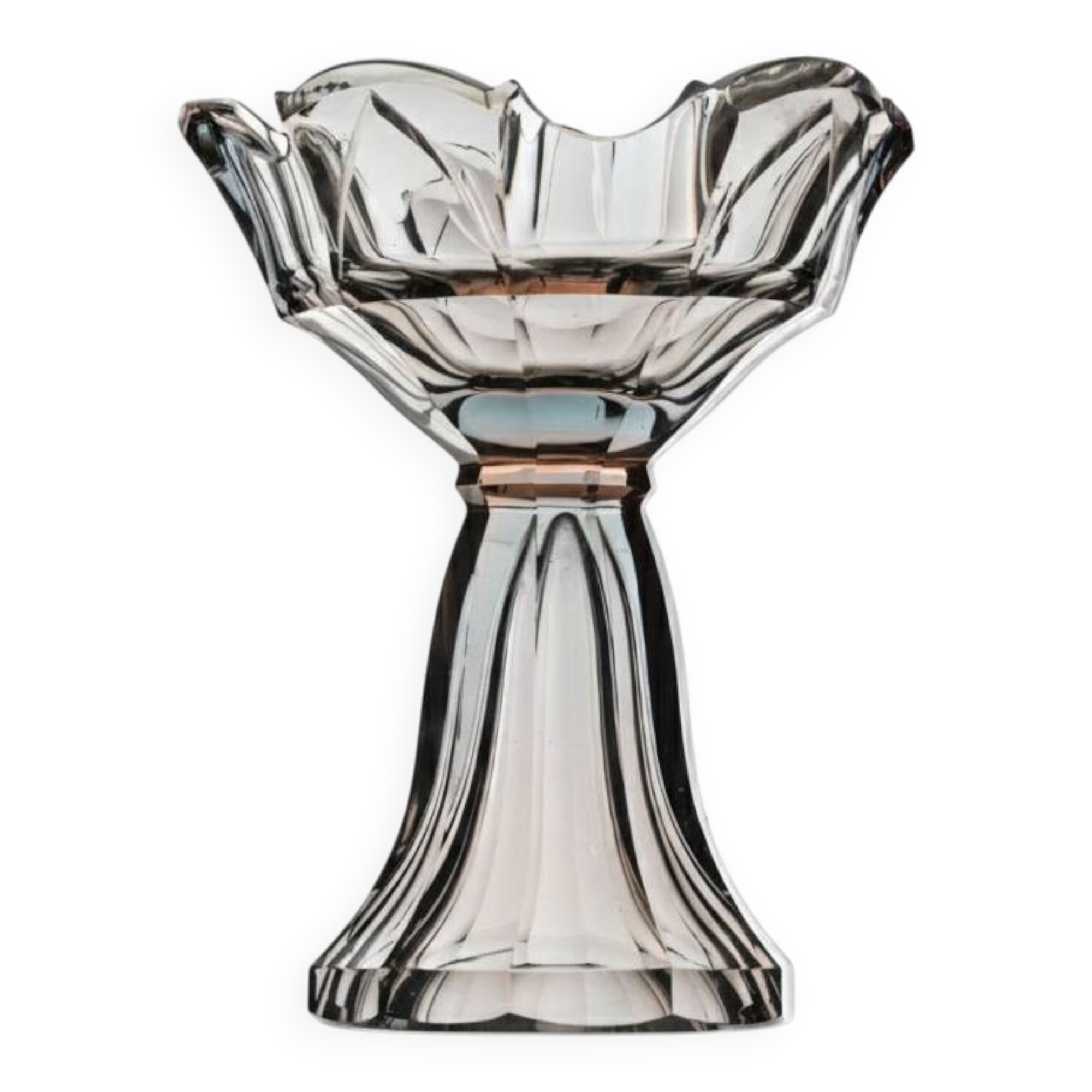 Art Deco Bowl, 1970s, Czechoslovakia