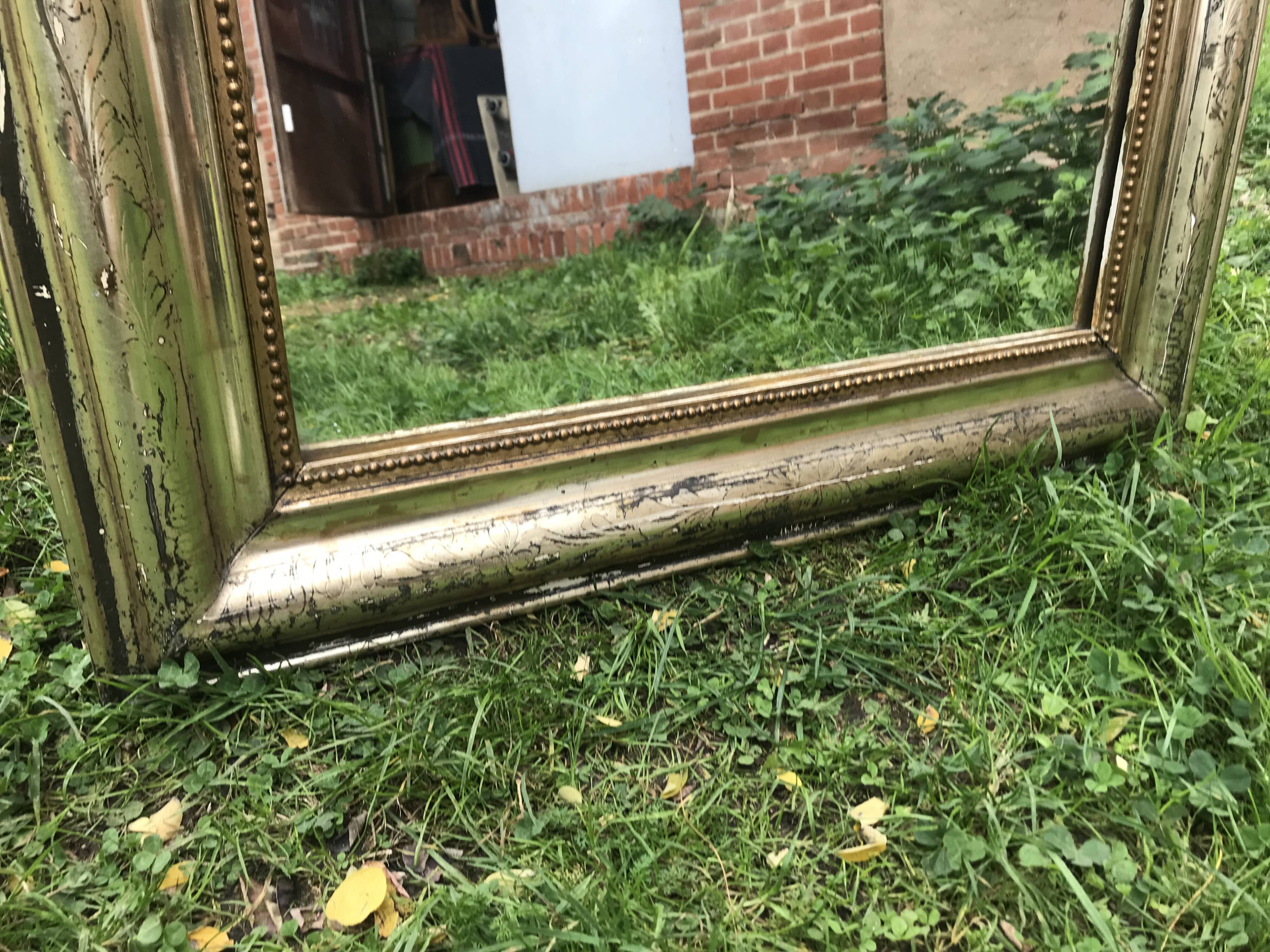 Mirror era Louis Philippe gold leaf   78x105cm