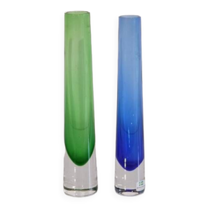 paire de vases scandinaves - verre