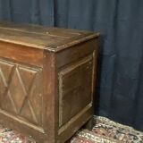 17th century louis XIII diamond-tipped chest