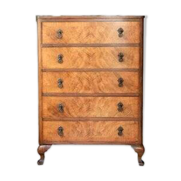 Commode ancienne en noyer