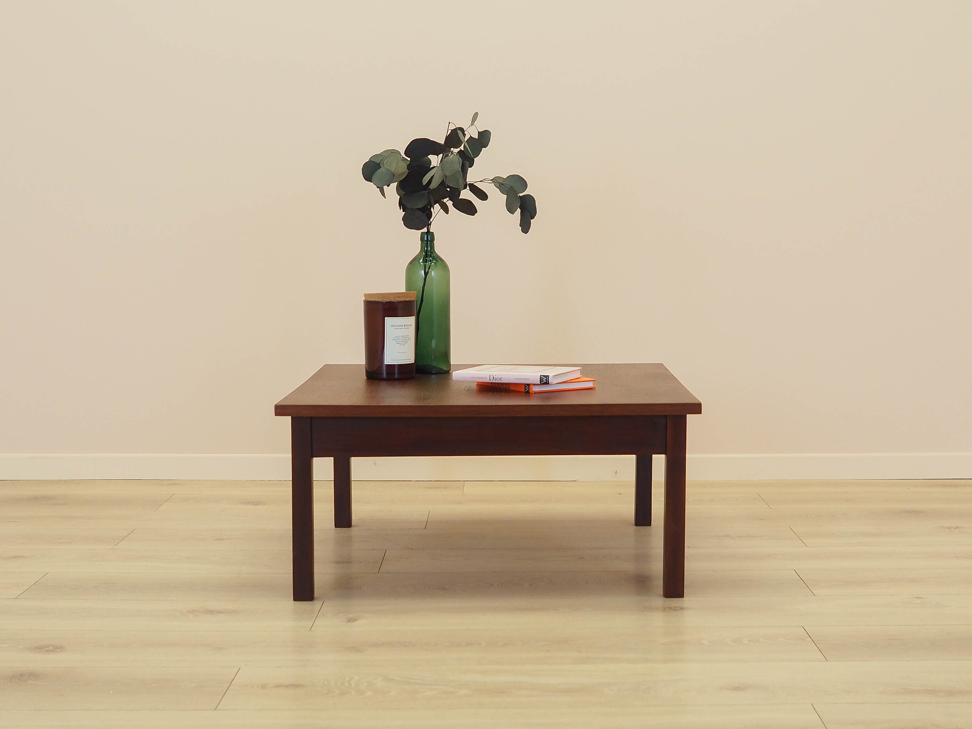 Table basse danoise en teck, années 1970
