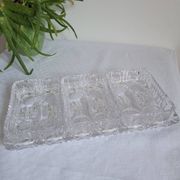 Serviteur / Plateau de service en cristal