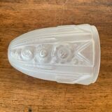 Art Deco glass tulip