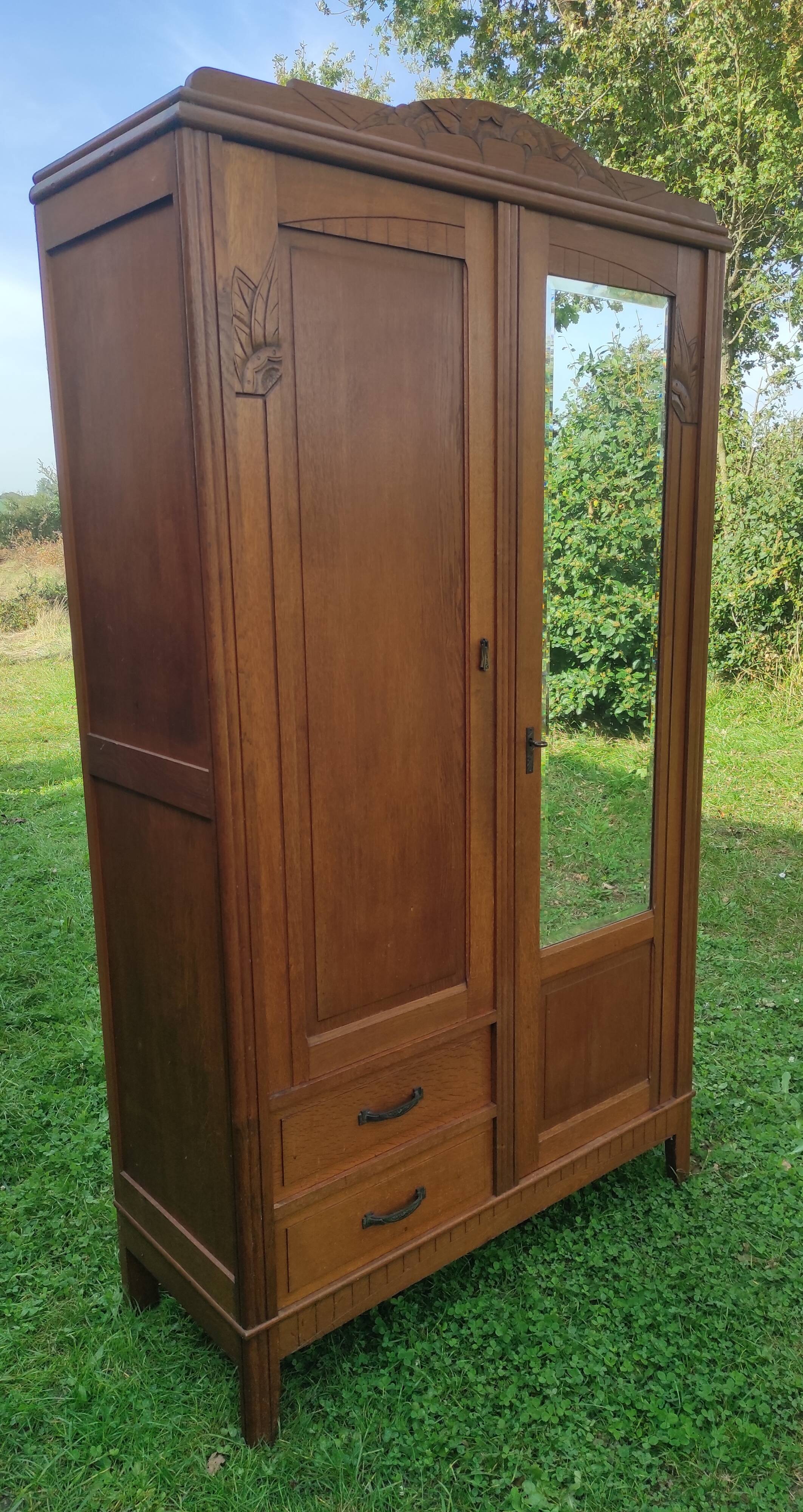 Parisian art deco wardrobe