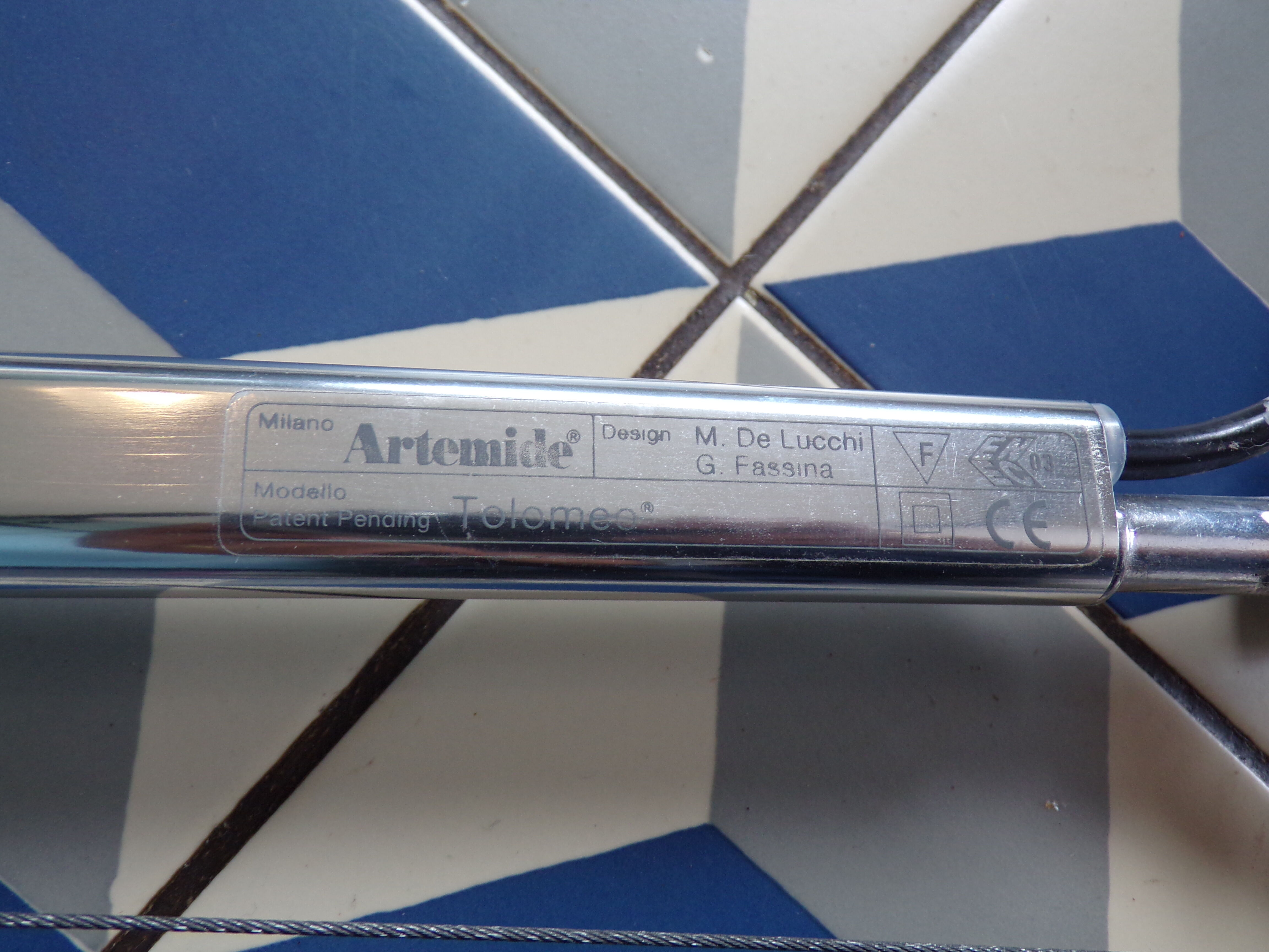 Articulated wall lamp Tolomeo parete by Michele de Lucchi, Artemide