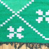 Double-sided carpet entirely handmade in wool