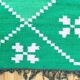 Double-sided carpet entirely handmade in wool