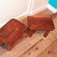 Two plant holders