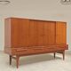 High enfilade by Johannes Andersen by Bordum & Nielsen, Samcom teak