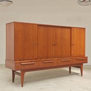 High enfilade by Johannes Andersen by Bordum & Nielsen, Samcom teak