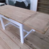 Farm table with extension cords