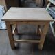 Solid wood stool air-gummed side table