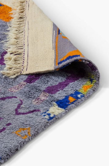 Tapis mrirt berbere coloré matisse  255 X 155