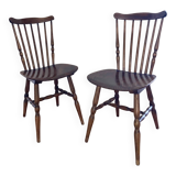 Deux chaises Baumann vintage