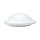 Peill & Putzler ceiling lamp – Germany, 1970s, opal glass, 40 cm, 3×E27