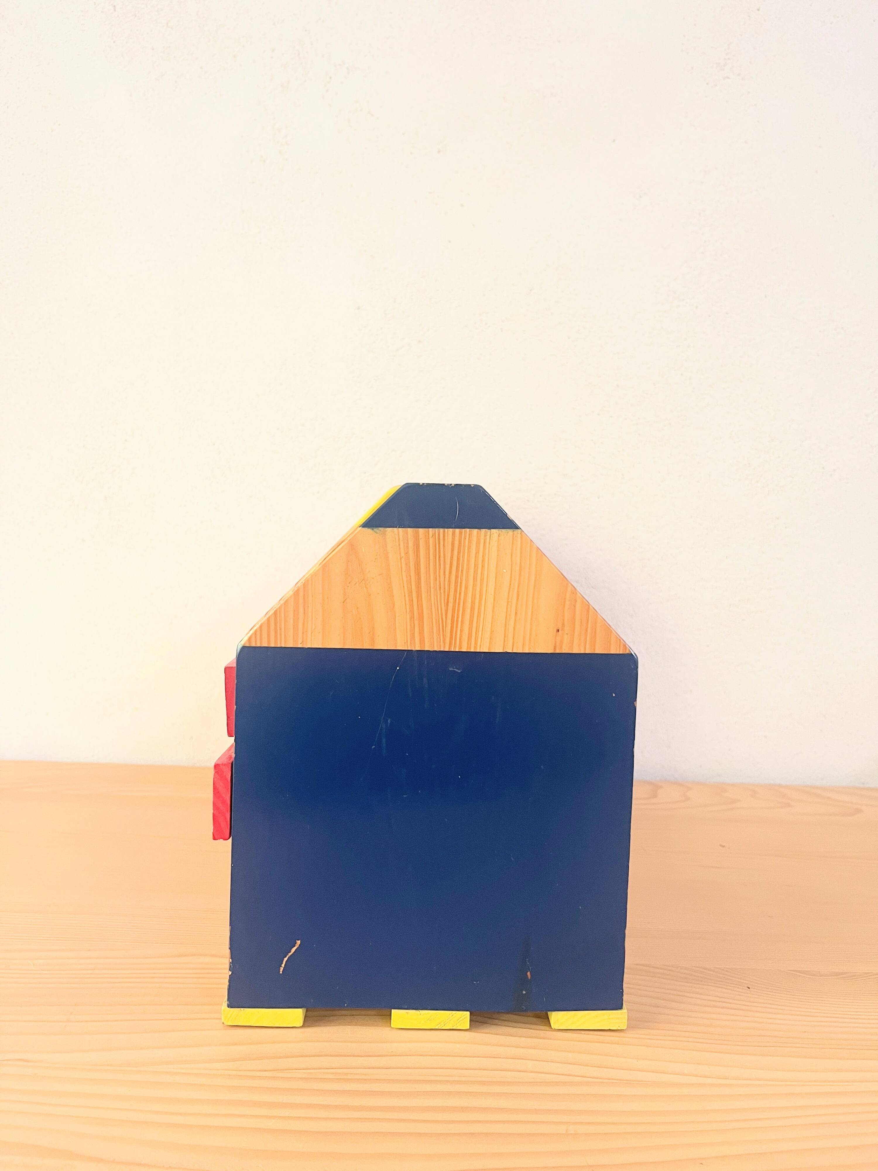 Modular pencil shelf 1980s, Pierre Sala style