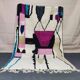 Handmade Moroccan rug 3 x 2 m