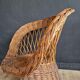 Rattan armchair