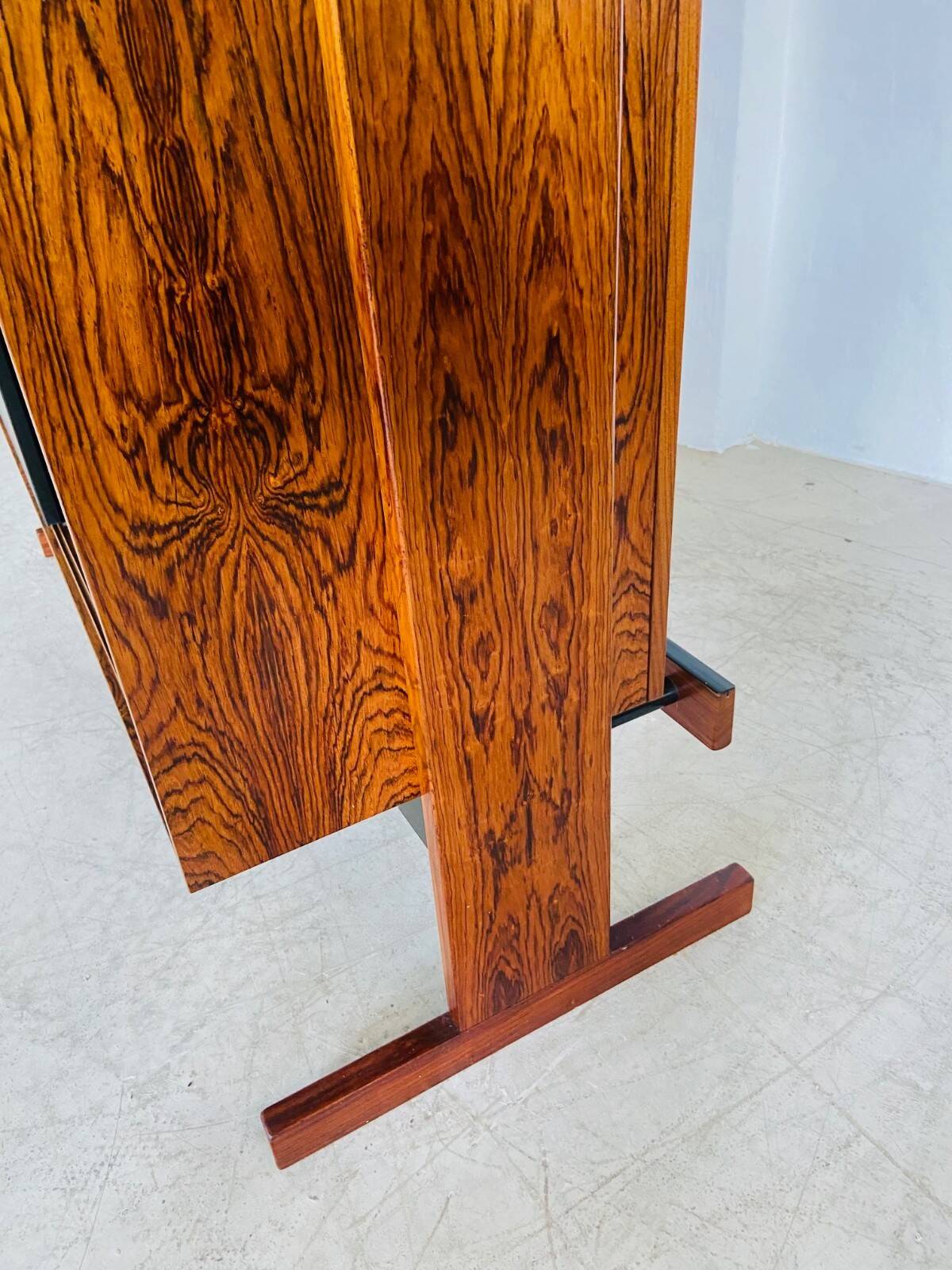 Mid-century rosewood bar and stools by Niels Erik Glasdam Jensen 1960s