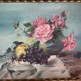 Tableau nature morte huile