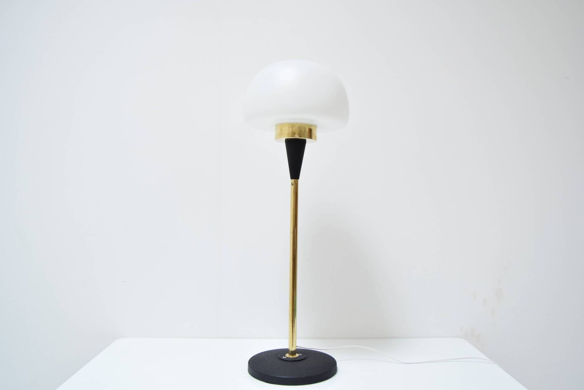 Vintage floor lamp designed by jaroslav bejvl for lidokov,1960's.
