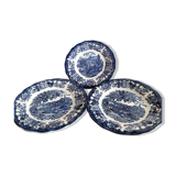 Set of 3 plates palissy