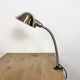 Vintage Industrial Chrome Gooseneck Table Lamp, 1950s