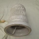 White ceramic table lamp