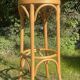 Vintage rattan bar stool from the 70s.