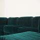 Fauteuils en Chenille de Seven Salotti, 1970s, Set de 5