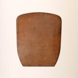 Miroir scandinave vintage en teck incrusté