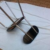 Vintage chair in black formica