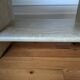 Vintage coffee table in travertine