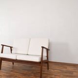 Mid-Century Danish Teak Two-Seater Sofa, 1960s.