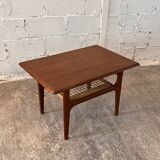 Table basse scandinave en Teck par Trioh Mobler