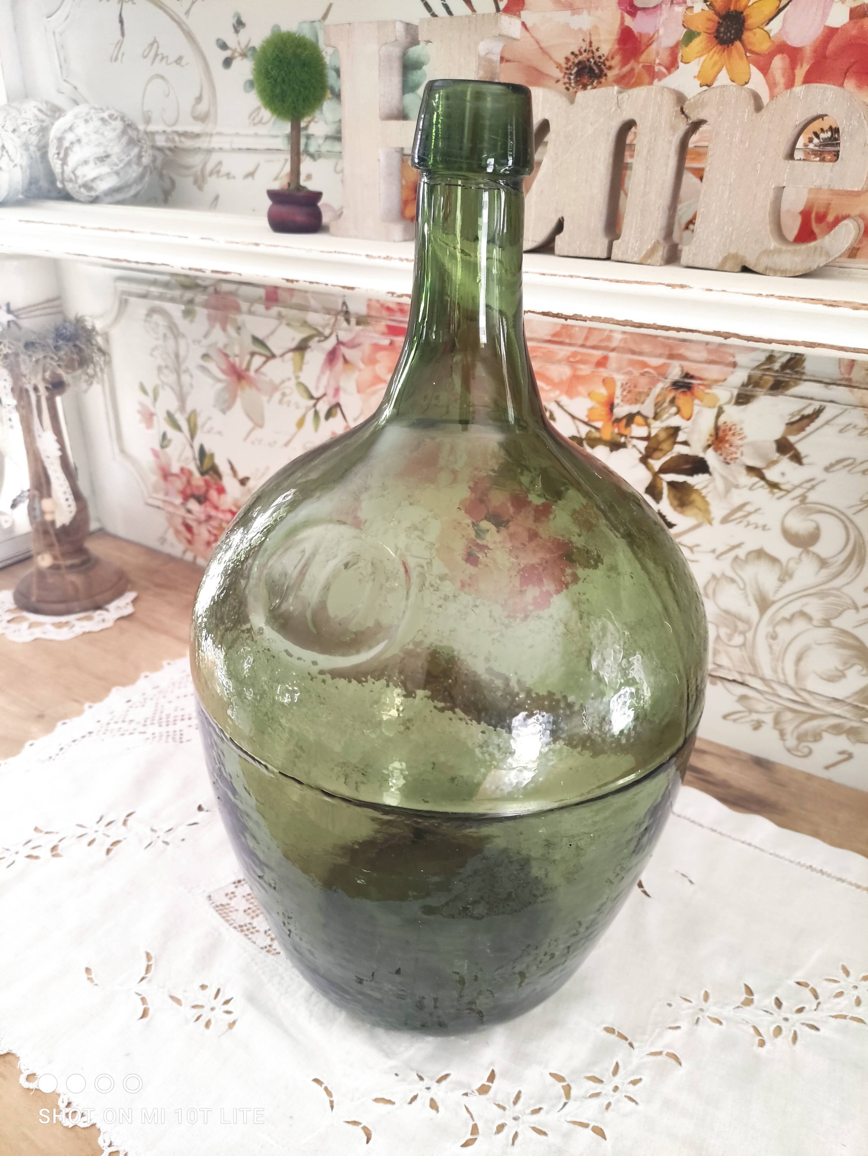 Dame-jeanne en verre 10l