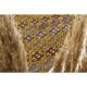 Vintage Turkish Oushak Handmade Wool & Cotton Yellow Area Rug 155x223
