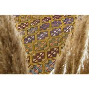 Vintage Turkish Oushak Handmade Wool & Cotton Yellow Area Rug 155x223