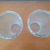 Pair of old vases with pegs
