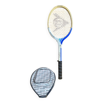Vintage dunlop wooden tennis racket + donnay cover